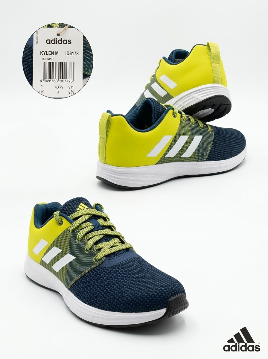Tenis Deportivos Adidas Kylen M Running – Navy / Lime Pulse