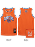 Camiseta sin Mangas NBA New York Knicks Ultra Game – Naranja Infantil (Talla 4)