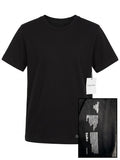 Camiseta Clásica Calvin Klein Niña – Algodón Negro con Logo Sutil